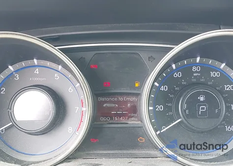 2013 Hyundai Sonata Gls z USA, uszkodzony, nr VIN 5NPEB4AC6DH743528